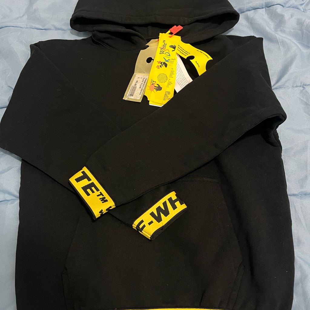 Off-White Black Men's Sweater
